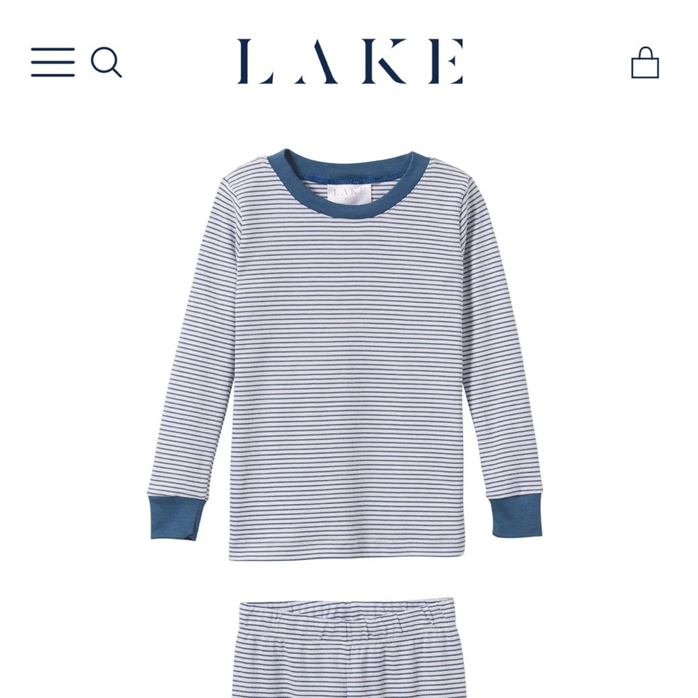 Lake kids long-long set in spruce, size 2